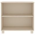 vidaXL Komoda HAMAR, medovo hnedá 85x35x80 cm, borovicový masív