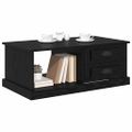 vidaXL Konferenčný stolík Čierny dub 90 x 50 x 35 cm Kompozitné drevo