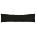 vidaXL Poťah na podložku 2 pcs HEERLEN Čierna 40 x 145 cm Bouclé