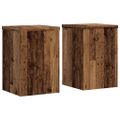 vidaXL Stojany na rastliny 2 ks staré drevo 20x20x30 cm kompoz. drevo