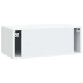 vidaXL Nástenná TV skrinka Biela 78,5 x 41 x 30 cm Kompozitné drevo