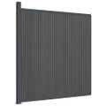 vidaXL Plotový panel, WPC, sivý 173x186 cm