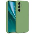 Puzdro Etteri Silicone pre Samsung Galaxy A35 5G svetlozelené