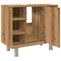 vidaXL Kúpeľňová skrinka Dub Artisan 60x32x53,5 cm Drevo