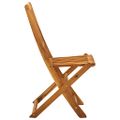 vidaXL Skladacie stoličky 2 ks, masívne akáciové drevo