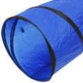 vidaXL Tunel pre psa modrý Ø 55x1000 cm polyester