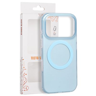 Puzdro Tecto Shield Mistiq Mag pre iPhone 17 Pro 6,3" / 18 Pro 6,3" modré