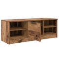 vidaXL TV skrinka 102 x 35 x 36,5 cm Staré drevo Kompozitné drevo