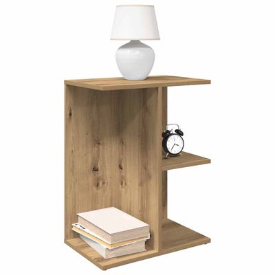 vidaXL Nočné stolíky 2 ks dub artisan 46,5x29x61 cm kompozitné drevo