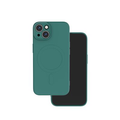 Jednoduché puzdro Color Mag pre iPhone 16 Plus 6,7" tmavozelená