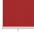 vidaXL Vonkajšia zatemňovacia roleta 60x230 cm červená HDPE