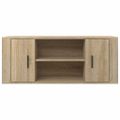 vidaXL TV skrinka dub sonoma 100x35x40 cm spracované drevo