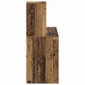 vidaXL Stôl Staré drevo 102 x 50 x 124 cm Kompozitné drevo