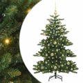 vidaXL Umelý Sklápací Vianočný Stromček Zelená 150 cm PVC a oceľ