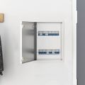 vidaXL Access Panel Biela 43,5 x 33 x 3 cm Oceľ