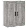 vidaXL Vysoká skrinka sivý dub sonoma 69,5x34x180 cm spracované drevo