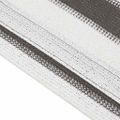 vidaXL Stanový koberec antracitovo-biely 400x400 cm HDPE