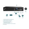TP-Link VIGI NVR1004H-4P, 4 kanálový NVR