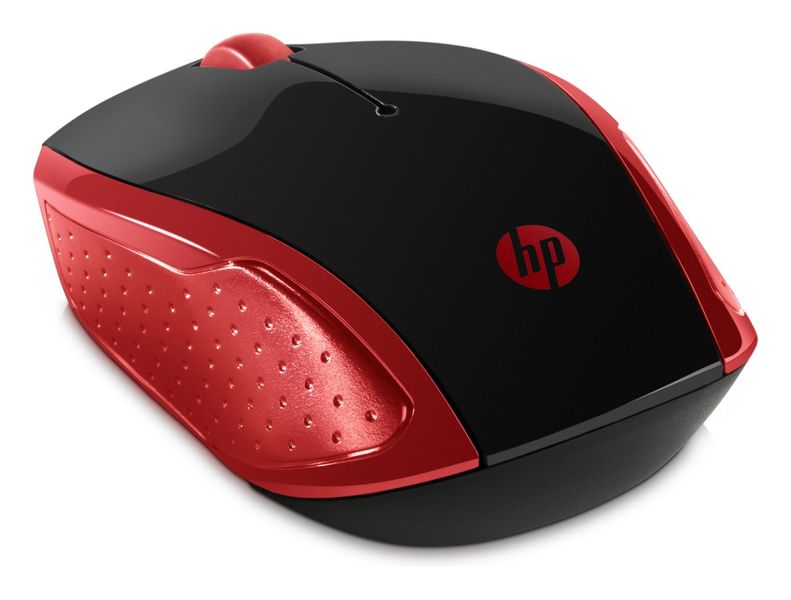 HP 200/Cestová/Optická/1 000 DPI/Bezdrôtová USB/Červená