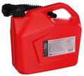 Kanister plastový MECHANIC FUEL CANISTER RED 5L, červený SIXTOL