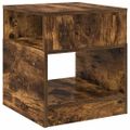 vidaXL Koncový stôl Dymová dub 40,5 x 40 x 45 cm Kompozitné drevo