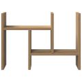 vidaXL Organizér na pult Dub artisan 50 x 15,5 x 35,5 cm