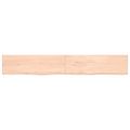 vidaXL Kúpeľňová doska 200x30x(2-4) cm neošetrený masív