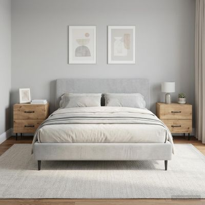 vidaXL Nočný stolík 2 ks Dub artisan 43 x 34,5 x 47,5 cm
