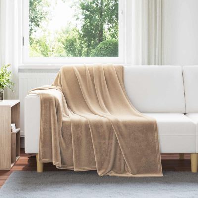 vidaXL Deka ťavová 150 x 200 cm Flís