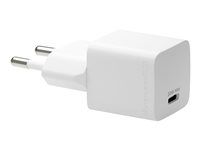 Sieťový adaptér - 20 watt - PD (USB-C) - biela - Európa