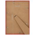 vidaXL Fotorámiky na stôl, koláž 3 ks, červené 15x21cm, MDF