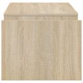 vidaXL Konferenčný stolík Sonoma dub 90 x 45 x 35 cm Kompozitné drevo
