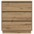 vidaXL Nočný stolík Remeselný dub 71 x 34,5 x 75 cm Kompozitné drevo