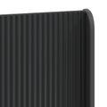 vidaXL Posteľový rám s úložným priestorom a čelom Čierna 75 x 190 cm