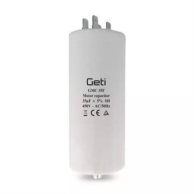 Kondenzátor rozbehový motorový 35uF 450V GETI GMC 35F
