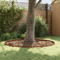 vidaXL Obrubník trávnika 20 ks 103 x 10 cm Oceľ Hrdzavý