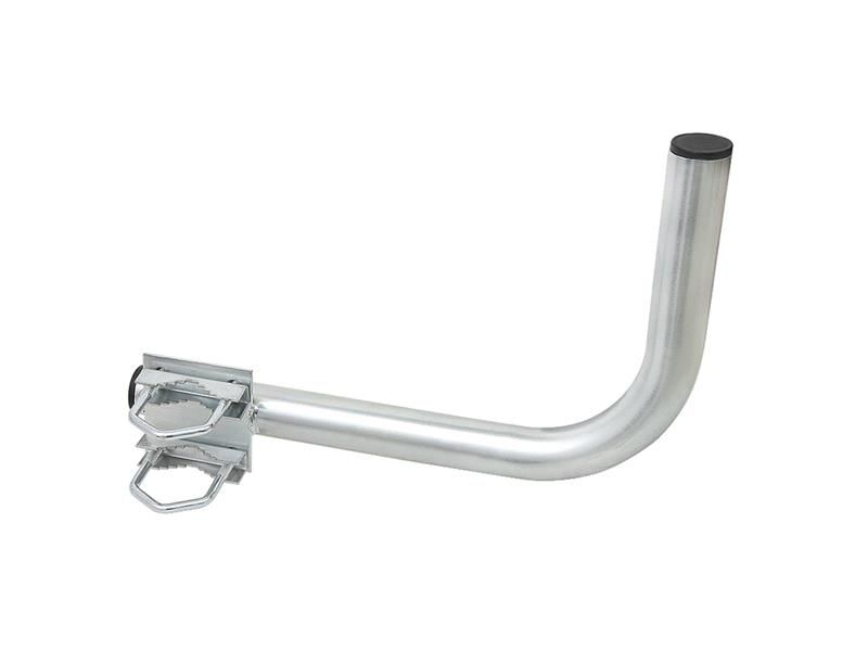 Anténny držiak 50 na balkón so strmeňom priemer 38mm výška 25cm BLOW 76-939 ľavý