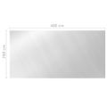 vidaXL Bazénová plachta strieborná 400x200 cm PE