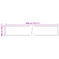 vidaXL Behúň MARSA Viacfarebný 100 x 400 cm Polyester a PVC