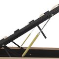 vidaXL Hydraulický posteľný rám+úložný priestor, umelá koža 160x200 cm