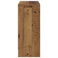 vidaXL Servírovacia skriňa Staré drevo 73,5 x 22,5 x 53,5 cm