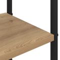 vidaXL Vešiak na kabáty s lavičkou na topánky Dub artisan
