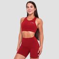 Športová podprsenka Ignite Dark Red - GymBeam, veľkosť S, veľkosť oblečenia S