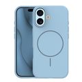 Silikónové tenké Mag puzdro pre iPhone 17 / 18 6,3" svetlomodré