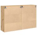 vidaXL Nástenné skrinky 2 ks Remeselný dub 69,5 x 34 x 90 cm