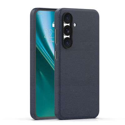 Elegantné magnetické puzdro Etteri pre Samsung Galaxy S25 čierne