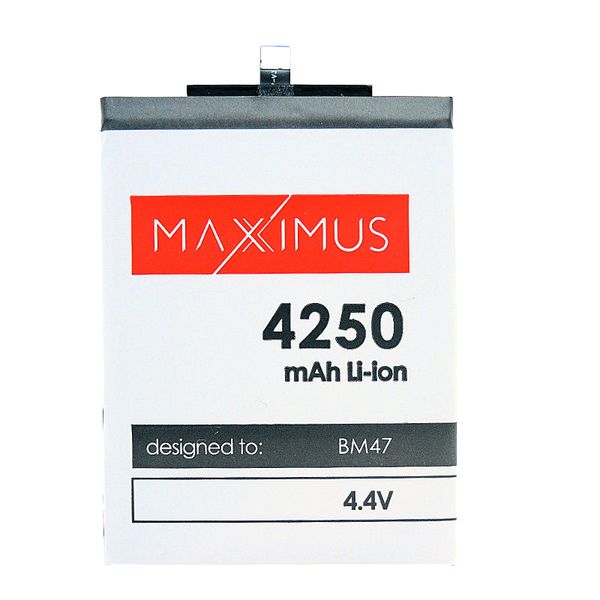 BATÉRIA MAXXIMUS XIA REDMI 4X 4250mAh Li-ion BM47