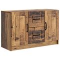 vidaXL Servírovacia skriňa Staré drevo 89 x 34,5 x 57 cm