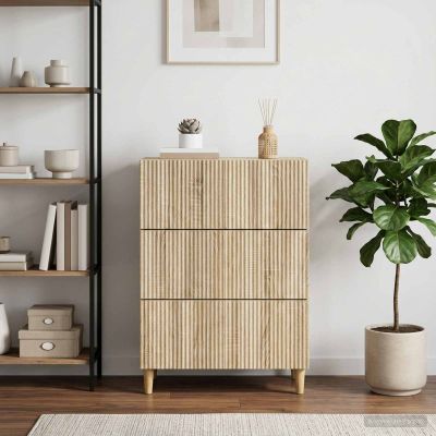 vidaXL Zásuvkový kabinet 66 x 34,5 x 90 cm Kompozitné drevo Dub sonoma