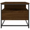 vidaXL Konferenčný stolík hnedý dub 100x51x45cm kompozitné drevo